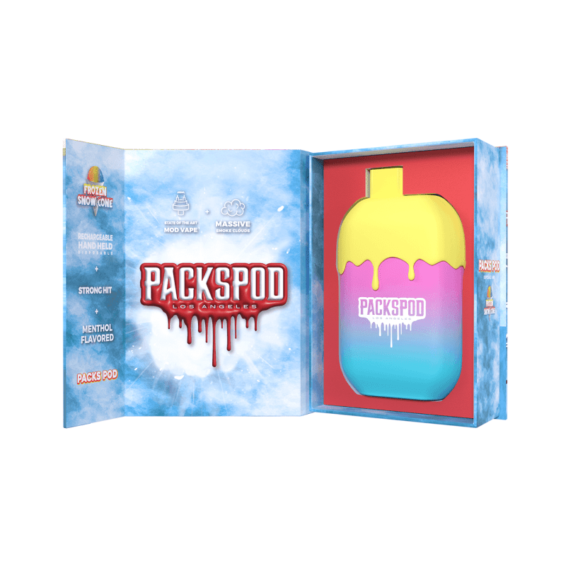 PACKWOODS PACKSPOD 5000 DISPOSABLE VAPE DEVICE - 1PC - Vape City USA