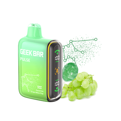 Geek Bar Pulse 15000 Aquarius Grape Blow Pop Disposable Vape 60bdabf6 4dd6 46bb a351 18f09a93b037