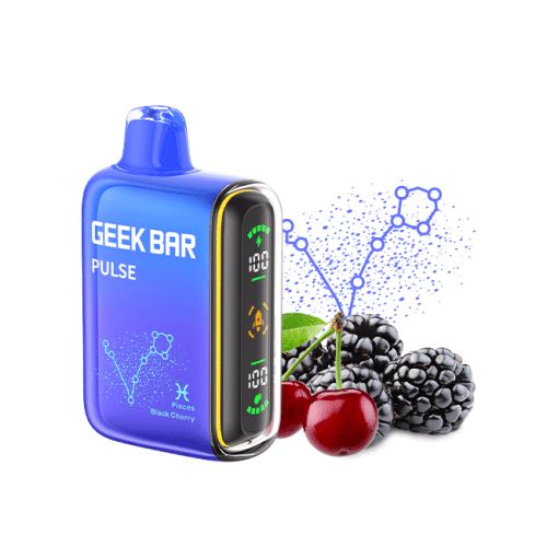 Geek Bar Pulse 15000 Pisces Black Cherry Disposable Vape