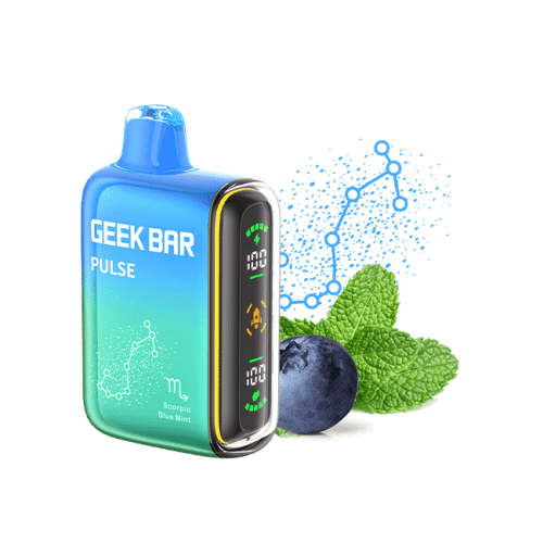 Geek Bar Pulse 15000 Scorpio Blue Mint Disposable Vape