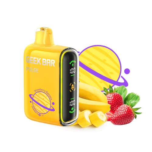 Geek Bar Pulse 15000 Strawberry Banana Disposable Vape 27dce0b3 a049 4a35 a1f2 1d797ab9f07c