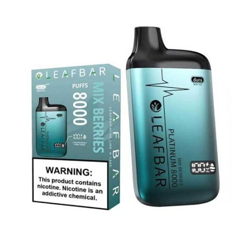 LEAF BAR PLATINUM 8000 Mix Berries Disposable Vape Device 53da8ed7 9548 489e 866c b6d96856d5aa