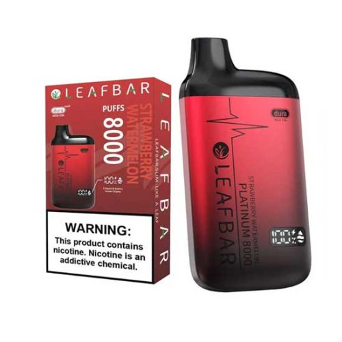 LEAF BAR PLATINUM 8000 Strawberry Watermelon Disposable Vape Device 0693daab f7b9 4f88 965d 56e6abfe2cf9