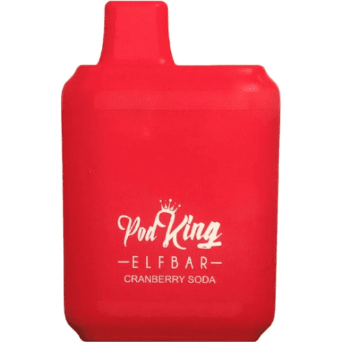 Vape City USA ELFBARZ EB DESIGN POD KING XC5000 Cranberry Soda Disposable Vape Device 9b0c6ed2 be4b 460b 9814 1e59b31bf213