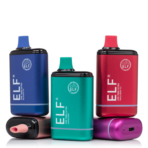 ELF VPR 7000 ULTRA DISPOSABLE VAPE DEVICE - 5PK - Vape City USA