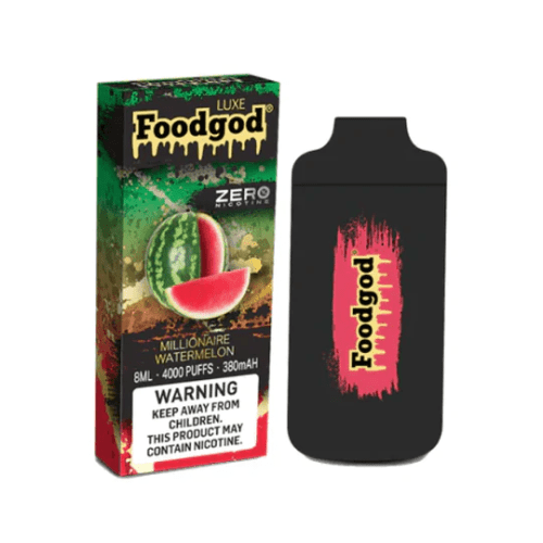 Vape City USA Foodgod Zero Luxe Millionaire Watermelon Disposable Vape Device c64694c2 4da3 46dc 989e 3f4000a75d28