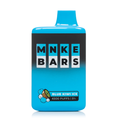 Vape City USA MNKE BARS 6500 Blue Kiwi Ice Disposable Vape Device 19286be8 c770 4623 b825 7fefa60af704