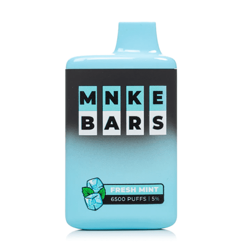 Vape City USA MNKE BARS 6500 Fresh Mint Disposable Vape Device 496f6089 45a6 44f1 8f8a 36b0d51179df