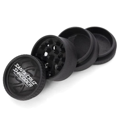 SANTA CRUZ SHREDDER MEDIUM 4-PIECE HEMP GRINDER - Vape City USA