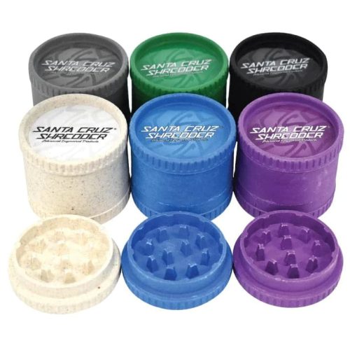 SANTA CRUZ SHREDDER MEDIUM 4-PIECE HEMP GRINDER - Vape City USA