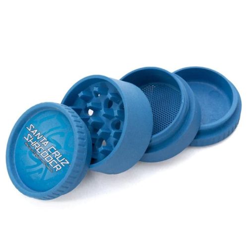 SANTA CRUZ SHREDDER MEDIUM 4-PIECE HEMP GRINDER - Vape City USA