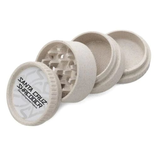 SANTA CRUZ SHREDDER MEDIUM 4-PIECE HEMP GRINDER - Vape City USA