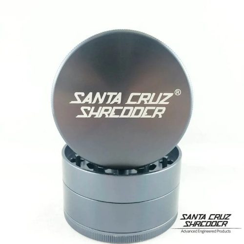 Vape City USA Santa Cruz Shredder Large 4 Piece Grey Grinder 720x 5963dcd3 6811 4a91 86c5 d0d84327facd