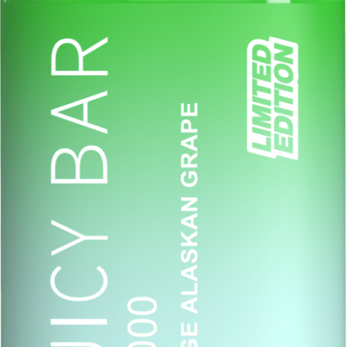 juicy bar jb5000 vintage alaskan grape flavor