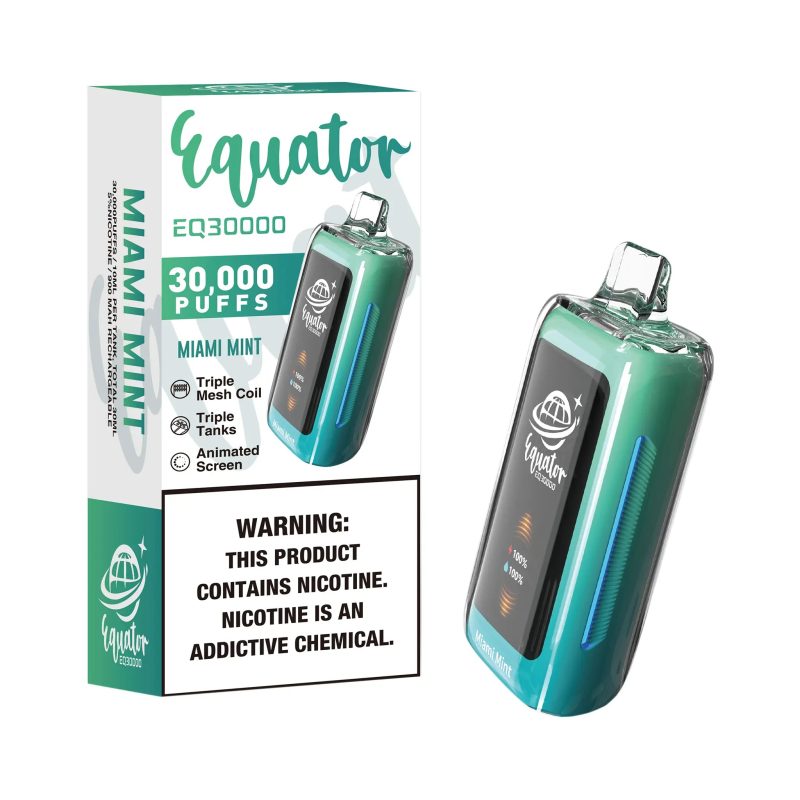 miami mint flavored equator eq30000 vape 05d1144a 37c6 41ee 8681 a2fbd62ab825