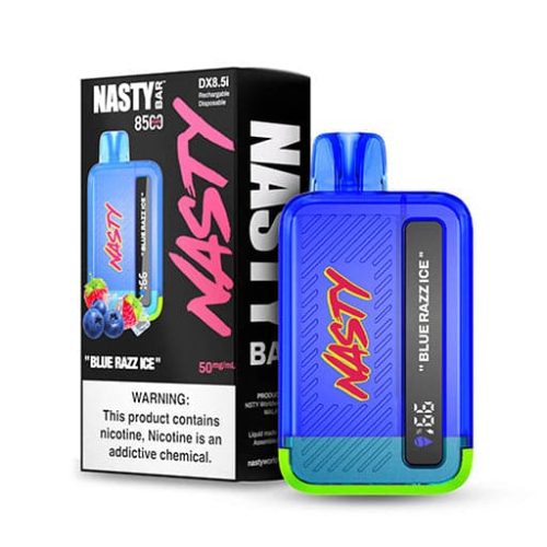 nasty bar DX8.5i blue razz ice 6fe16ca0 324a 4d2a b416 6397e16c72f8