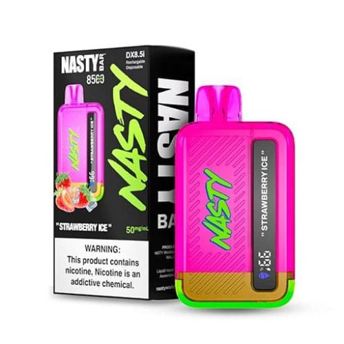 nasty bar DX8.5i strawberry ice 1a5866b9 7468 4e61 a545 0ba175d0cdc9