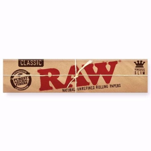 raw smoking accessories default title raw classic king size slim rolling papers 50ct box 29485978452019