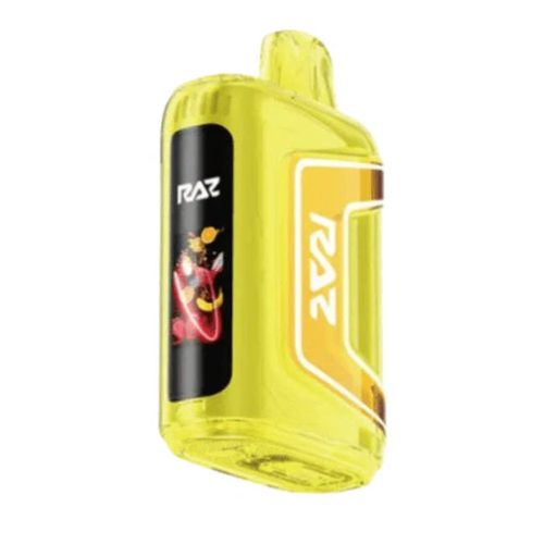 RAZ TN9000 Sour Mango Pineapple flavor, a tangy tropical blend. Discover RAZ TN9000 price options.