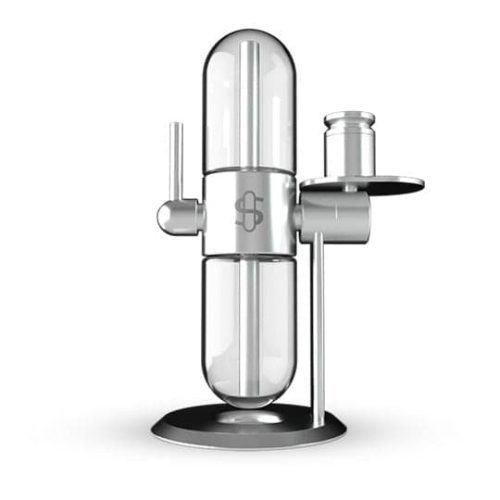 stundenglass smoking accessories default title stundenglass gravity infuser polished silver 29626129252403