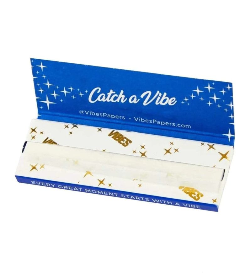 vibes smoking accessories default title vibes 1 1 4 rice rolling papers 50ct box 29486032912435