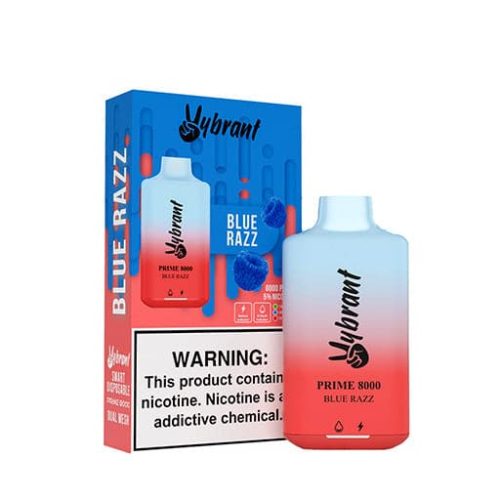 vybrant prime 8000 disposable vapes blue razz 28225834 a9b7 46d1 9a9b 65697ee856c6