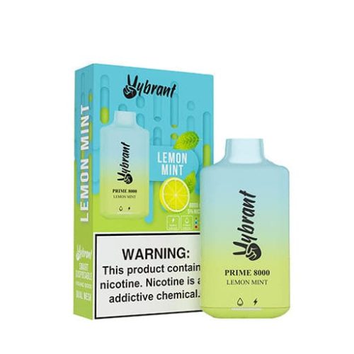 vybrant prime 8000 disposable vapes lemon mint 0db50ae8 c88a 4f88 a429 d206db2f0258