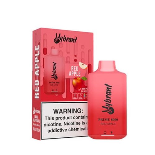 vybrant prime 8000 disposable vapes red apple 17a2c5e1 de67 470b 8b69 48abb0d81e35